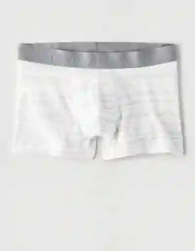 American Eagle Bóxer Clásico en Space Dye Blanco T Medium