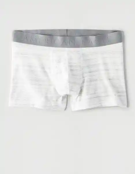 American Eagle Bóxer Clásico en Space Dye Blanco T Medium