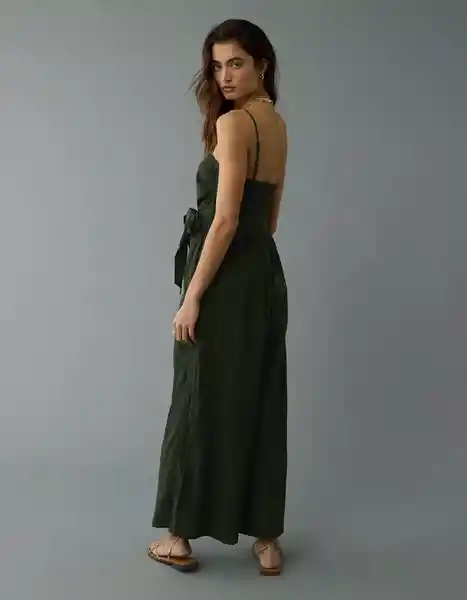 Vestido Mujer Verde Talla: MEDIUM 8262300 American Eagle