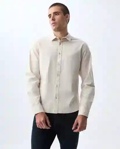 Camisa Hombre Gris Talla S 811G504_GRI134108 Americanino