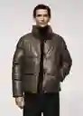 Abrigo Anorak Boulder Khaki Talla XXL Hombre Mango