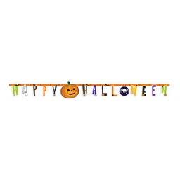 Cartel Letras Happy Halloween