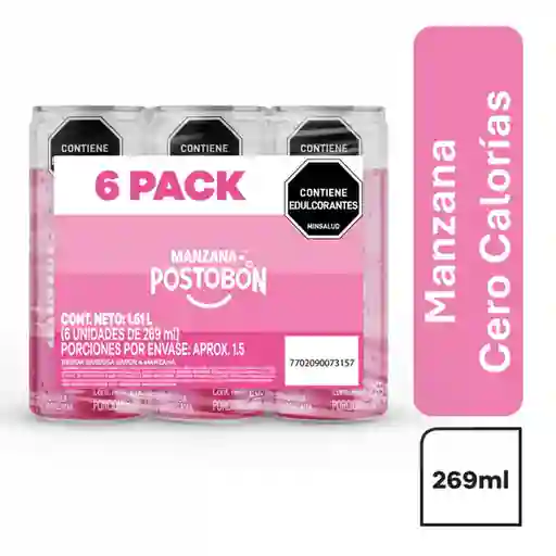 Postobon Gaseosa Manzana Cero
