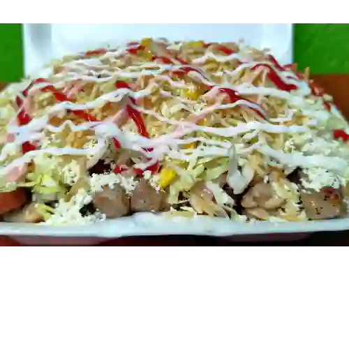 Salchipapa Costeña Mixta Doble