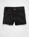 Short Mujer Negro Talla: 00 8243095 American Eagle