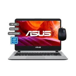 Asus Computador Intel Celeron 4Gb 500Gb HDD X407MA-BV0