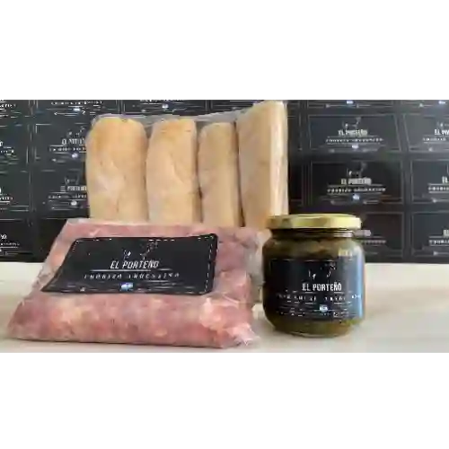 Kit Choripán el Porteño