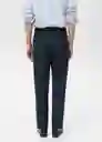 Pantalón Allen Navy Talla 40 Hombre Mango