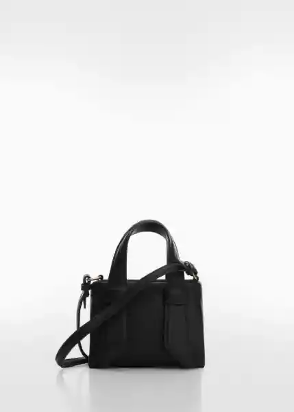 Bolso P Kim Negro Talla 99 Mujer Mango