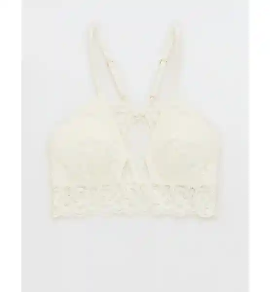 Brasier Bralette Aerie en Beige Talla Large American Eagle