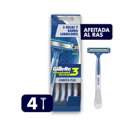 Prestobarba UG3 Afeitadora Desechable, 4 Uds