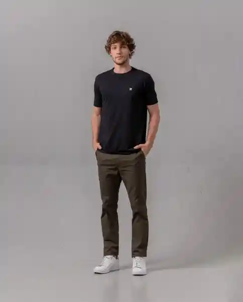 Camiseta Hombre Negro Talla S 100G101_NEG194007 Rifle