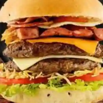 The Rock Band Burger Doble