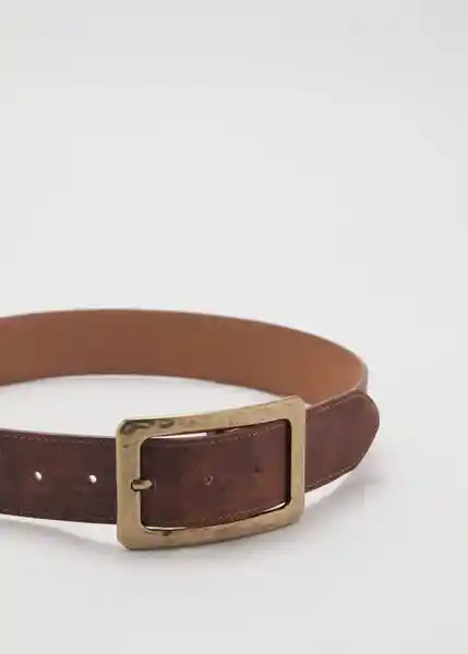 Cinturón Julieta Marron Talla S Mujer Mango