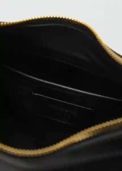 Bolso M Serrat Negro Talla 99 Mujer Mango