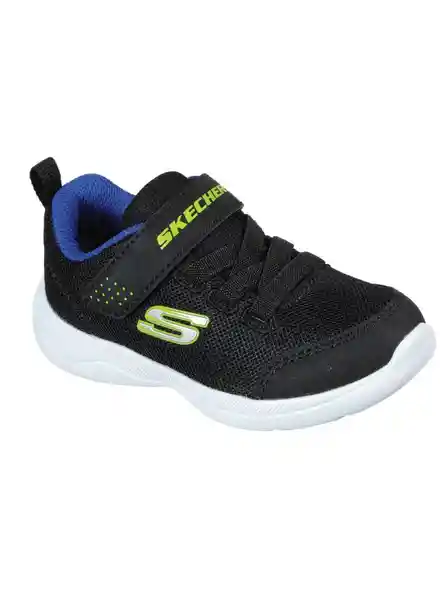 Skechers Tenis Stepz Niño Negro 5