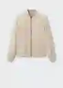 Chaqueta Bero-I Crudo Talla L Hombre Mango