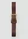 Cinturón Julieta Marron Talla S Mujer Mango