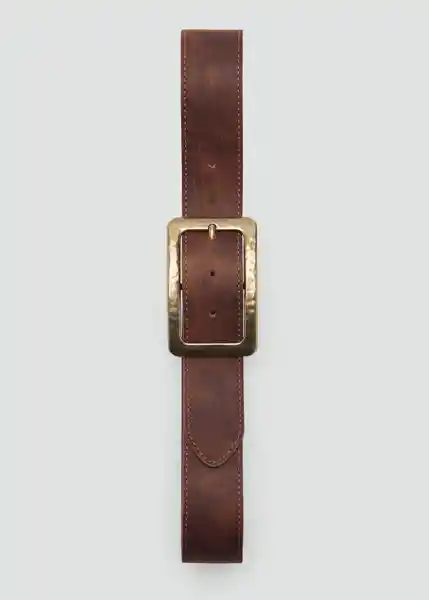 Cinturón Julieta Marron Talla S Mujer Mango