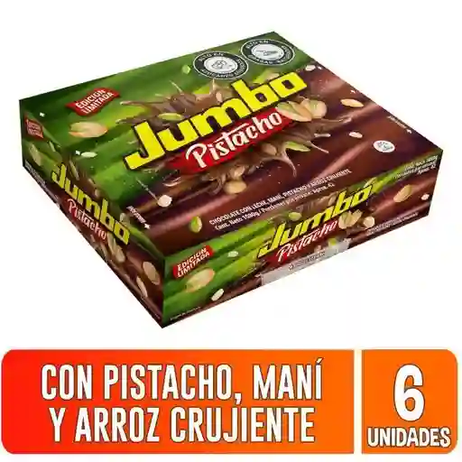 Jumbo Chocolatina Pistacho