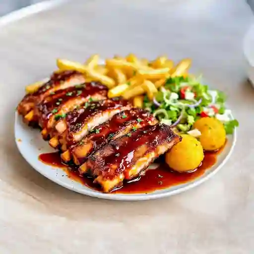 Costillas De Cerdo Bbq