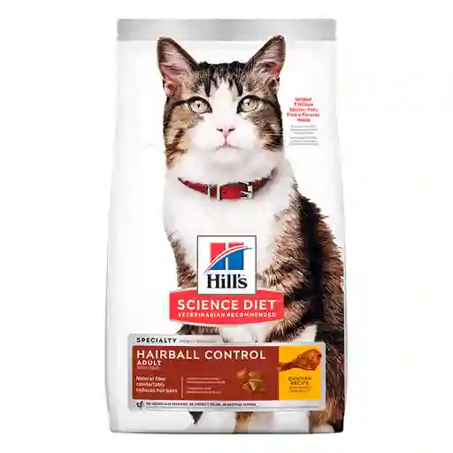 Hills Alimento Hairball Control de Bolas de Pelo Gato Adultos