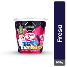 Alpina Gelatina Boggy Sabor Fresa