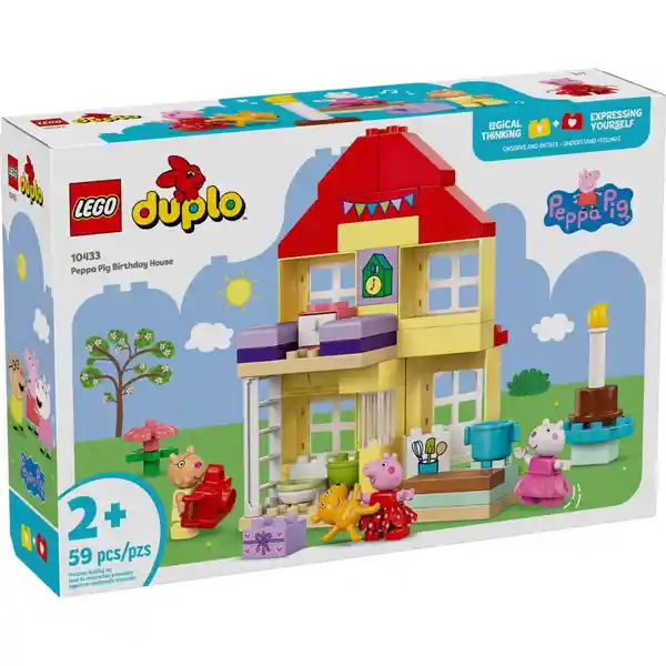Set de Construcción Casa de Cumpleaños de Peppa Pig Lego