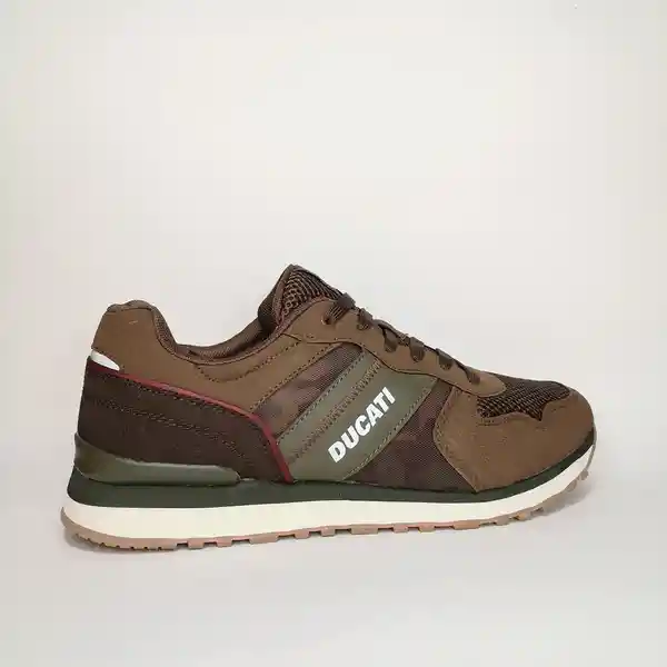 Tenis Zto Fashion Brown Green Talla 12 CLK21321 Ducati