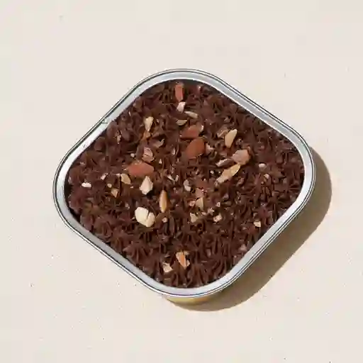 Torta de chocolate y almendras personal