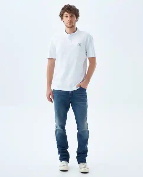 Camiseta Hombre Blanco Talla M 809f010 Americanino