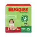 Pañales Huggies Active Sec Etapa 4/XG Más Comodidad 100 Und