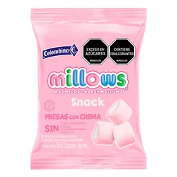 Millows Fresas Con Crema 35 g