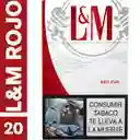 L&M Red ​x 20 Cigarrillos