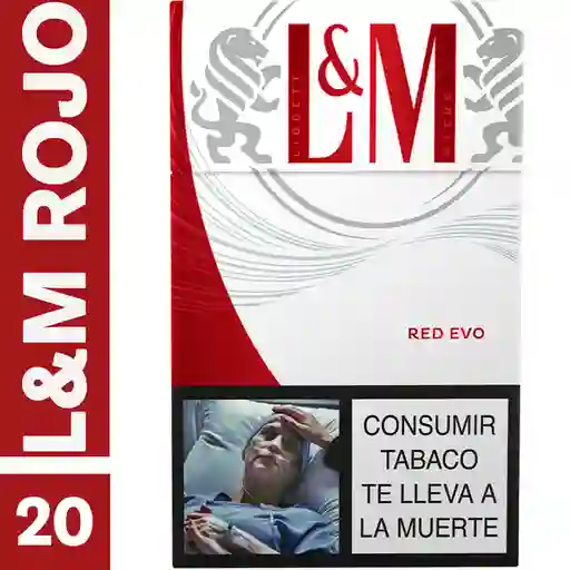 L&M Red ​x 20 Cigarrillos