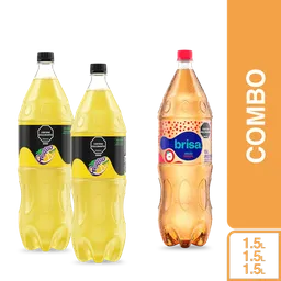 Combo Quatro Toronja Zero 2 Und + Agua Brisa Manzana 1.5 L