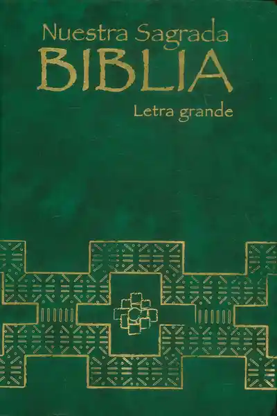 Nuestra Sagrada Biblia. Letra Grande