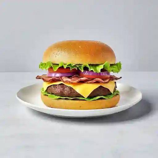 Single Bacon Burger 