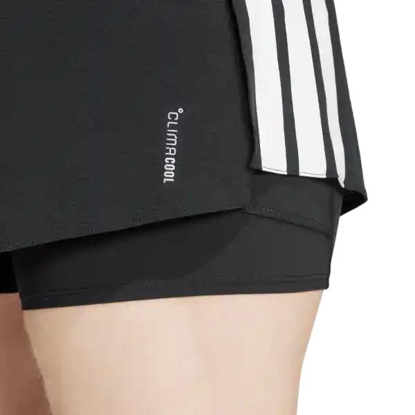 Adidas Pantaloneta Adizero 2I1 M Correr Hombre Negro Talla XL