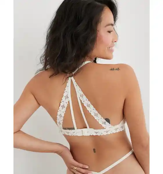 Brasier Bralette Aerie Mujer Color Beige X-Large American Eagle