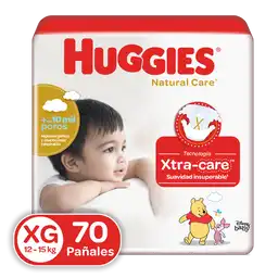 Huggies Pañal Natural Care Xtra-Care Etapa 4 