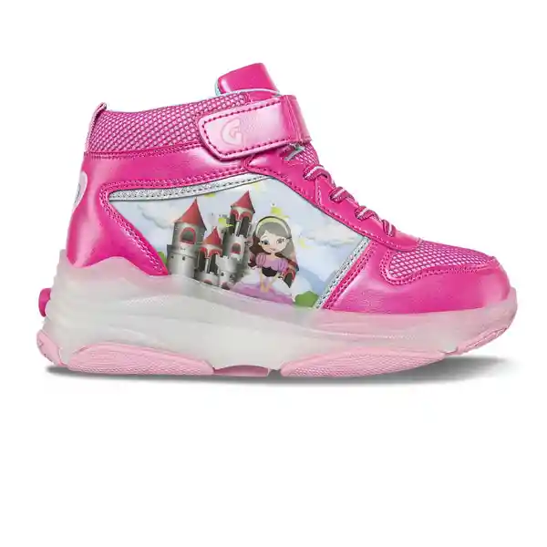 Los Gomosos Tenis Patines Zavir Color Fucsia Talla 30