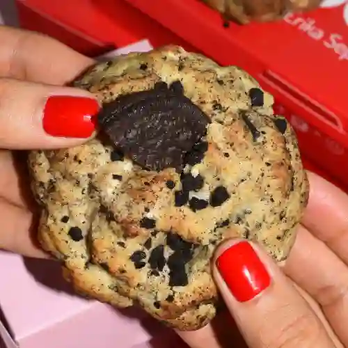 Galleta oreo y chocolate blanco