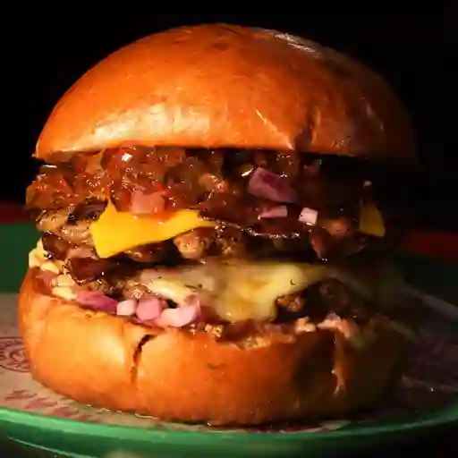 La mex-tiza doble + Gaseosa