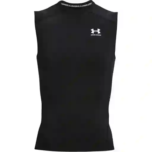 Under Armour Camiseta Heat Gear Compression Hombre Negro T. SM