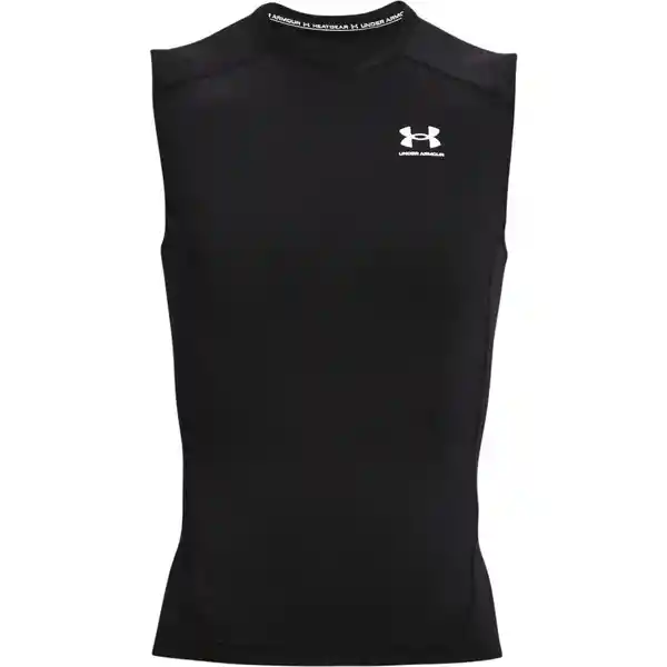 Under Armour Camiseta Heat Gear Compression Hombre Negro T. SM