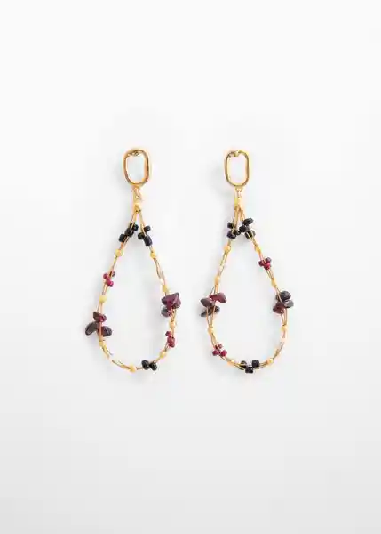 Pendientes Jordan Oro Talla 99 Mujer Mango