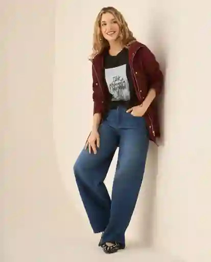 Jean Azul Rivera Medio Talla 6 673G010 Esprit