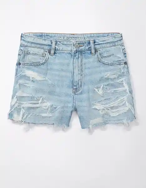 Short Mujer Azul Talla 10 7728910 American Eagle