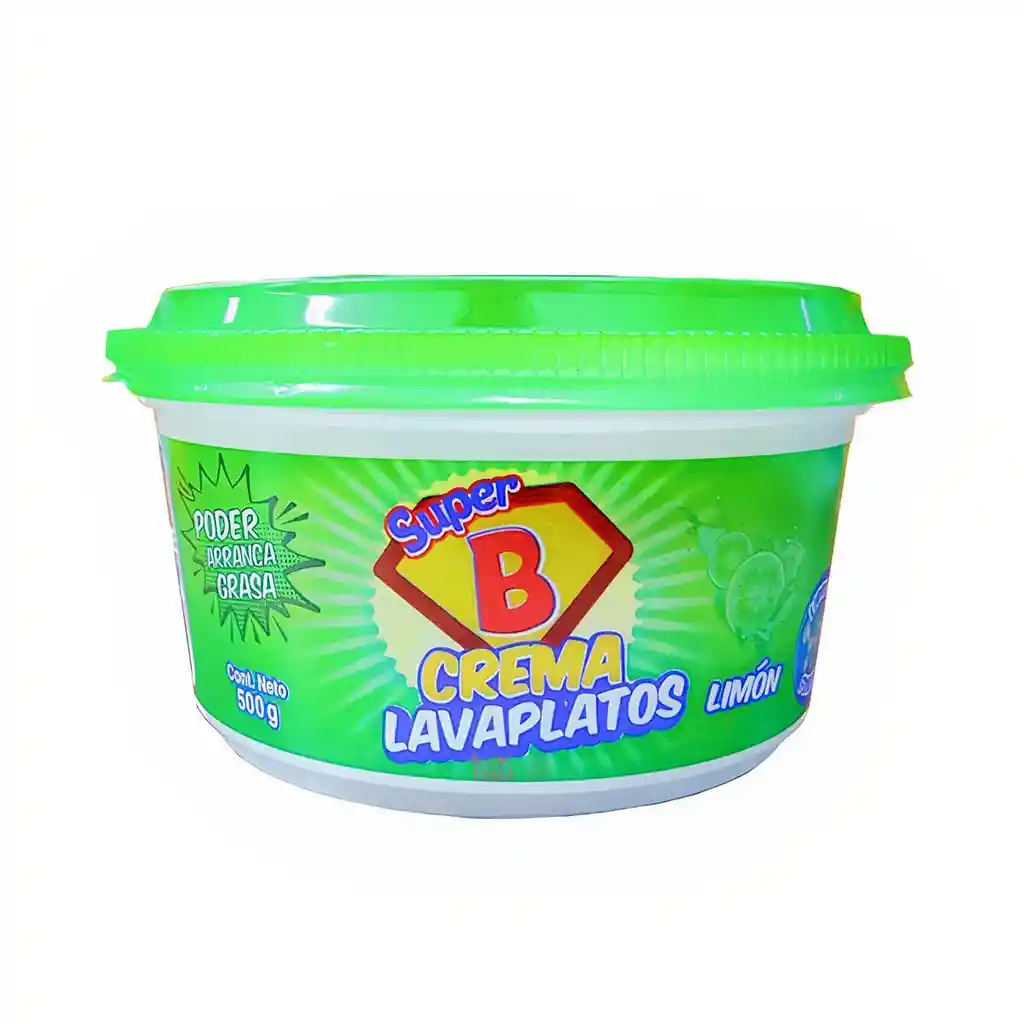 SUPER B B B B B B B B B B B B B B B B B B B B B B Crema Lavaplatos Limon